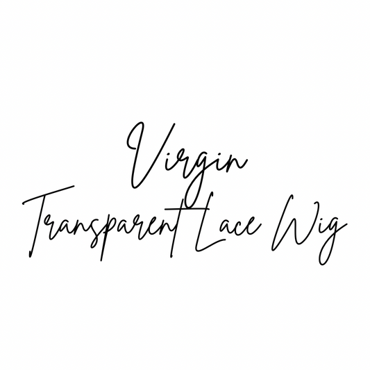 Virgin Transparent Lace Wig